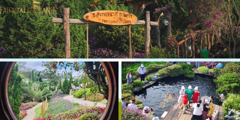 Làng cổ tích Dalat Fairytale Land đầy mơ mộng, huyền ảo